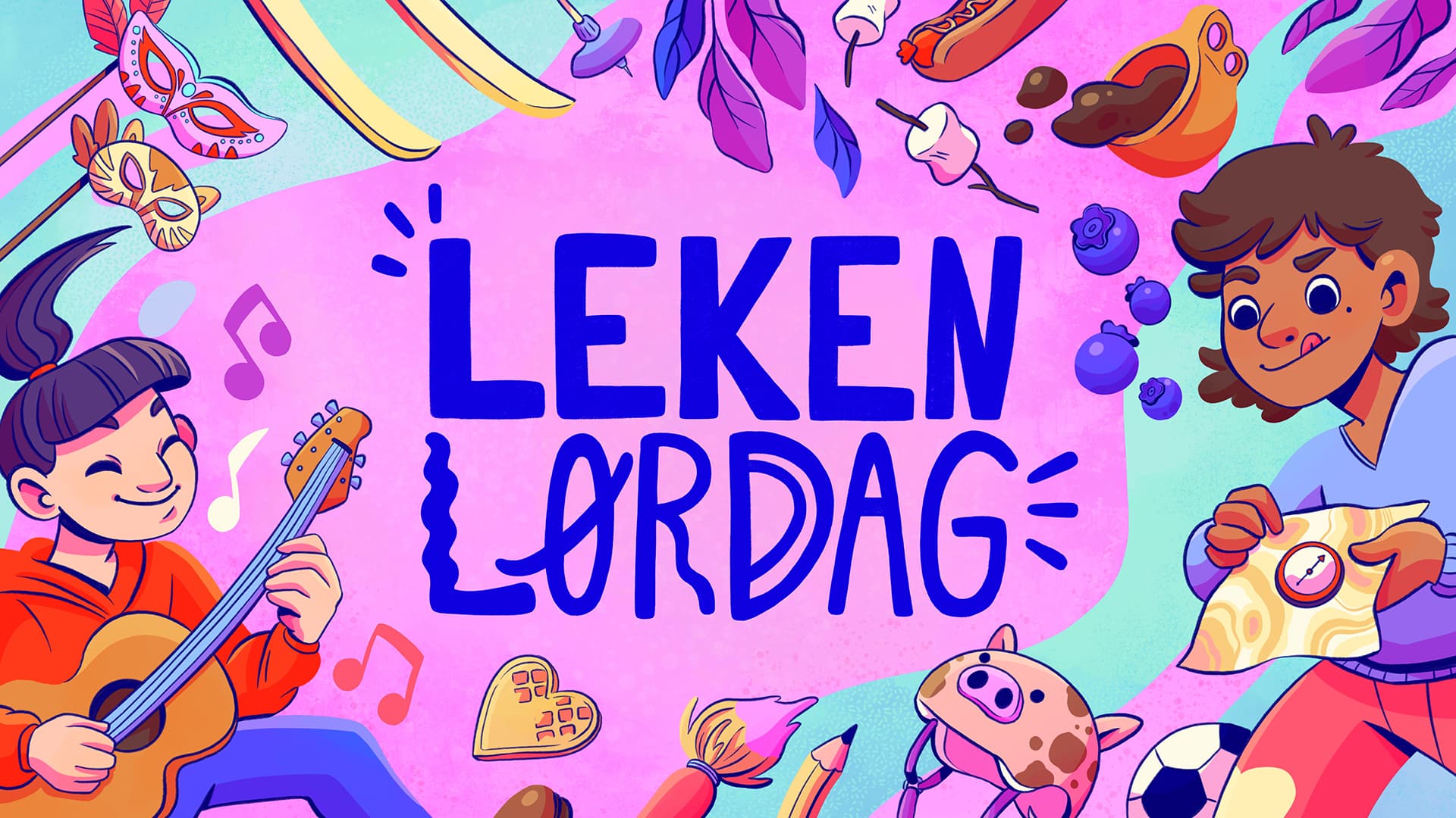 Leken lørdag i Skien og Porsgrunn