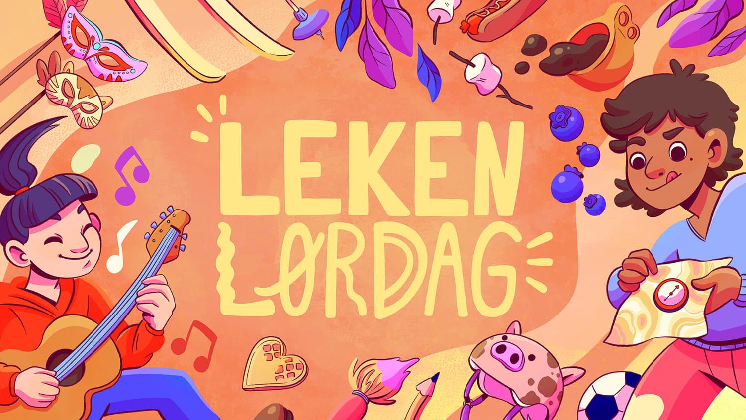 Leken lørdag i Skien og Porsgrunn