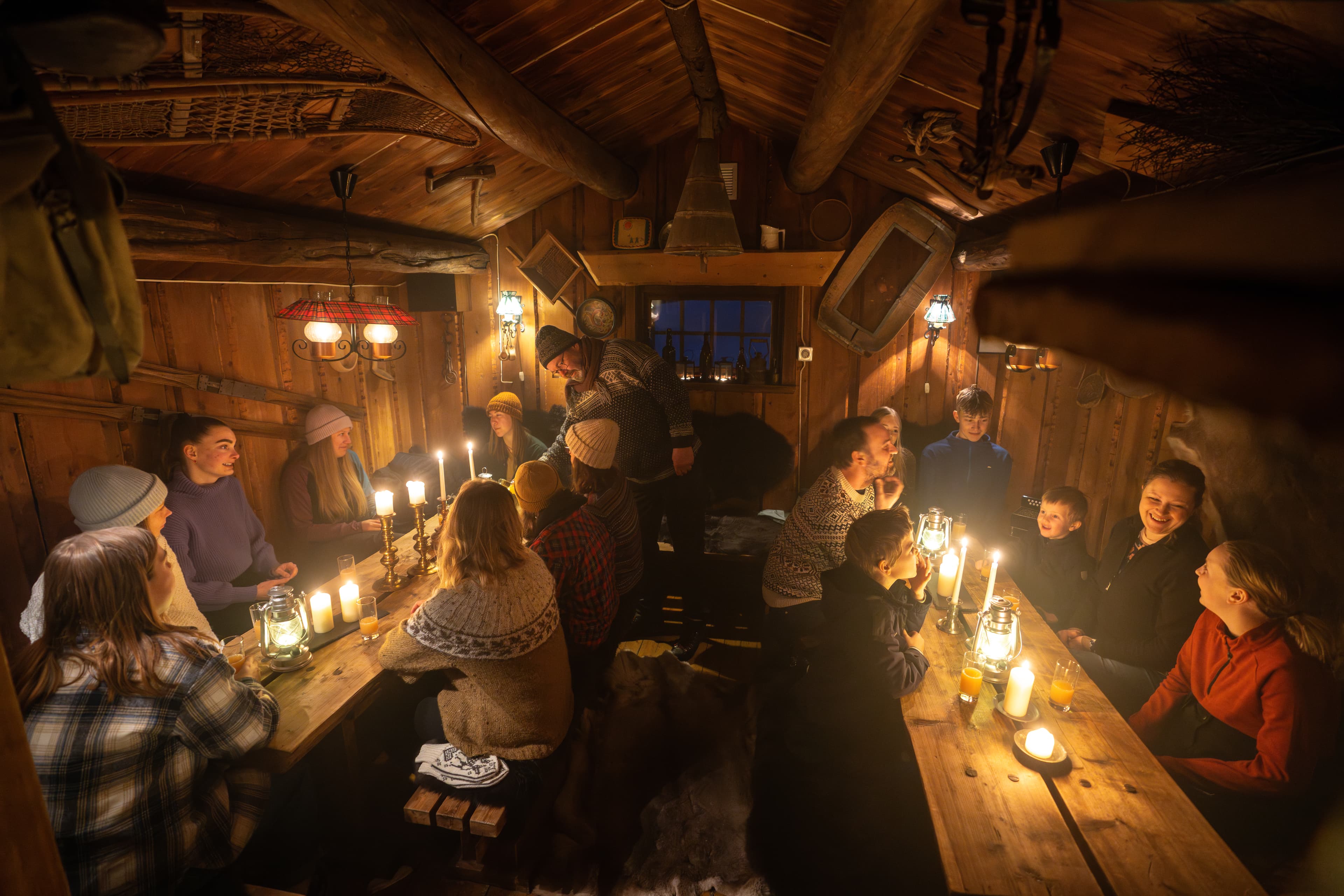 Middag i Trapper’s Cabin i Vrådal – en vinteropplevelse