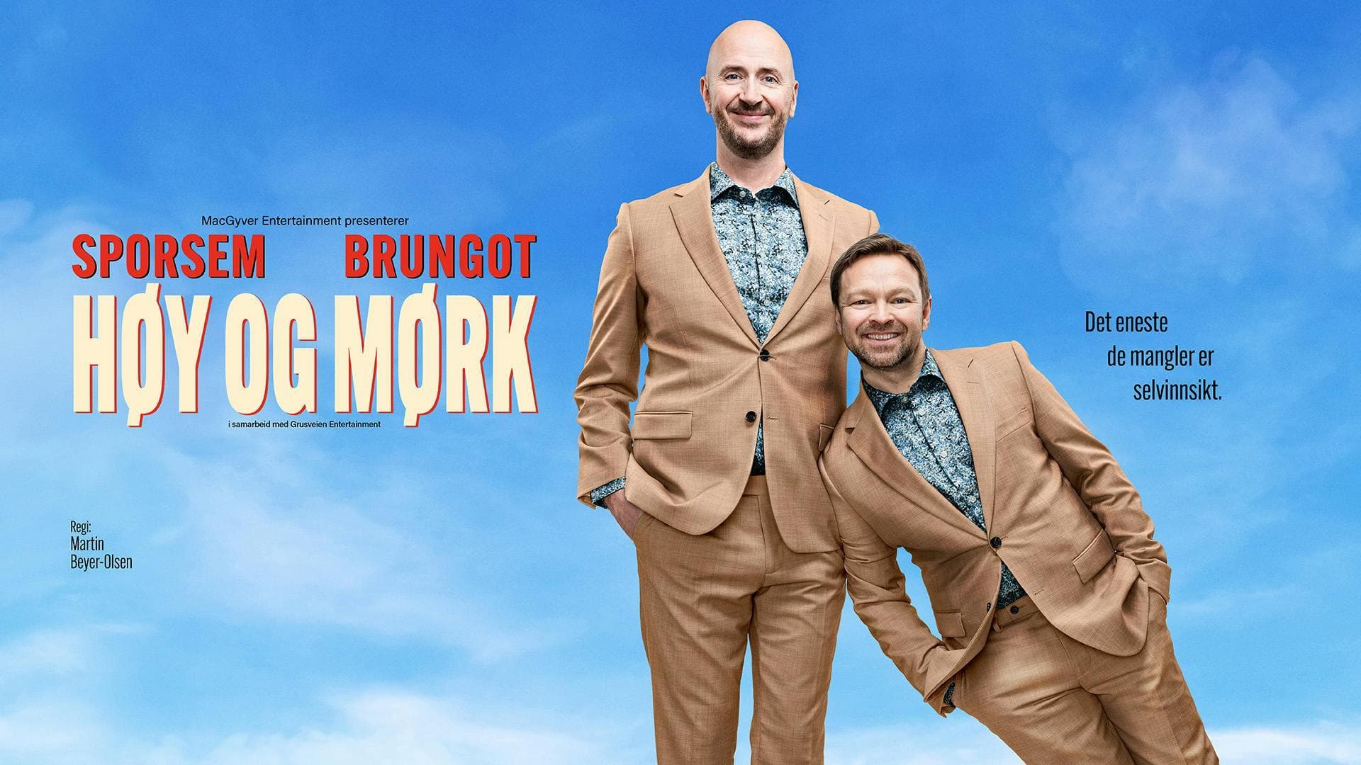 plakat til "Høy og Mørk"