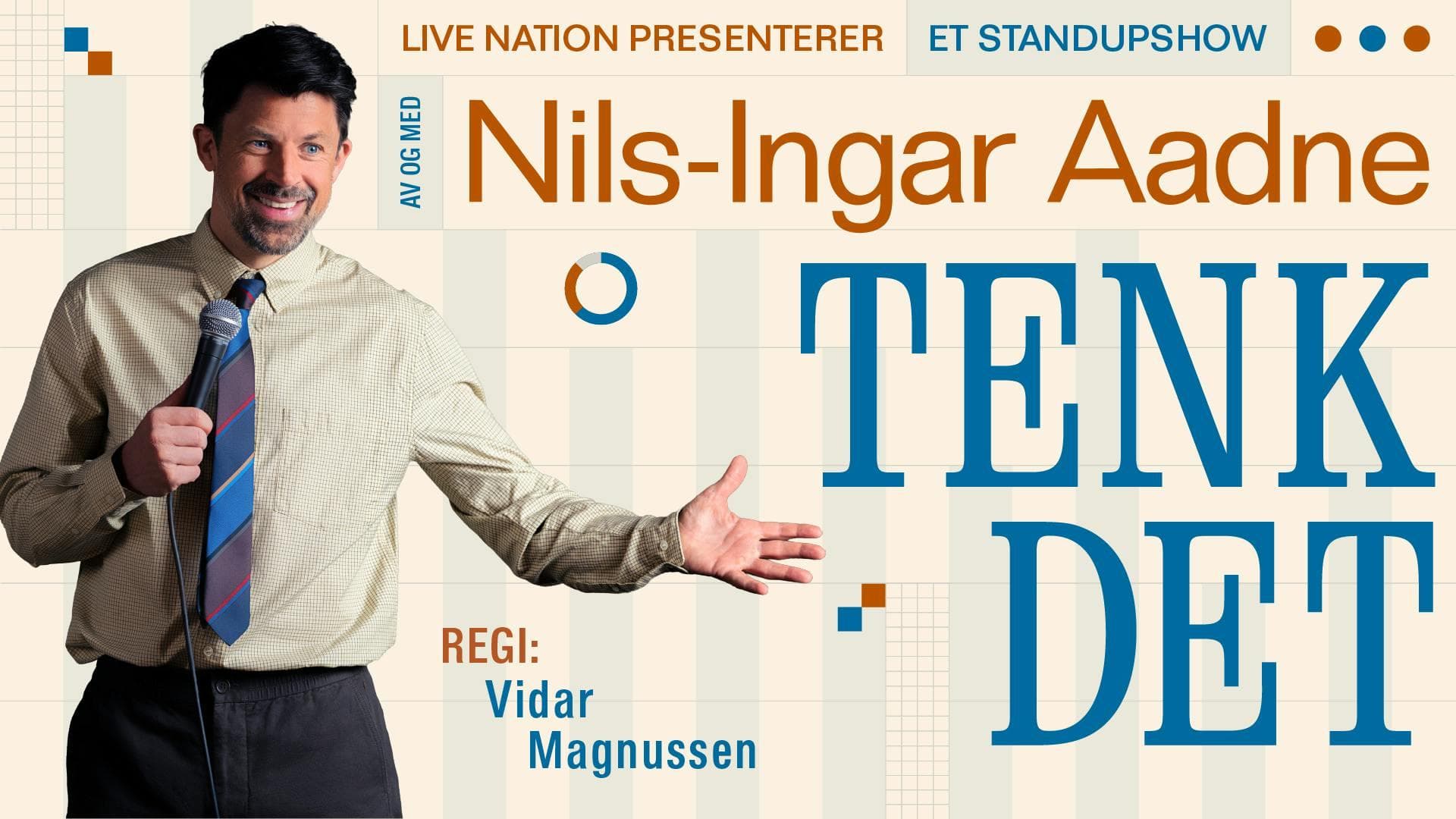 plakat til "Nils Ingar Aadne - Tenk det"