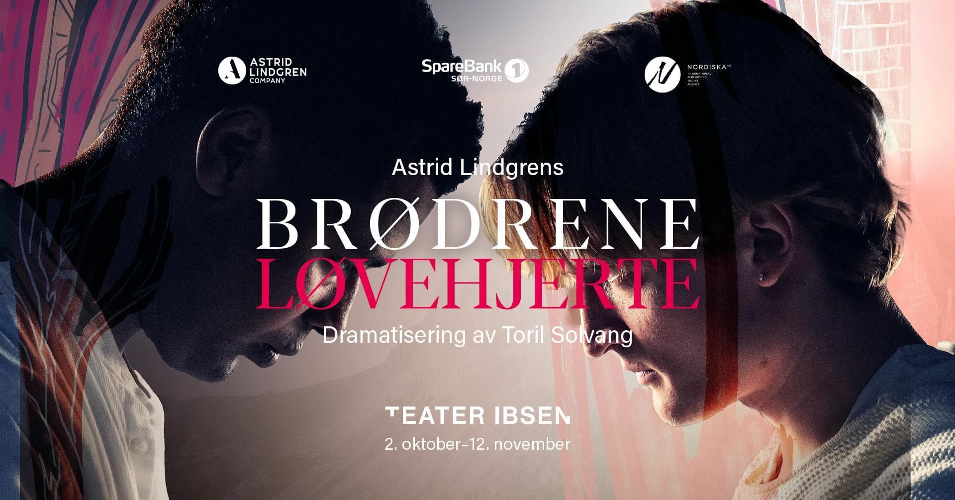 plakat til "Brødrene Løvehjerte"