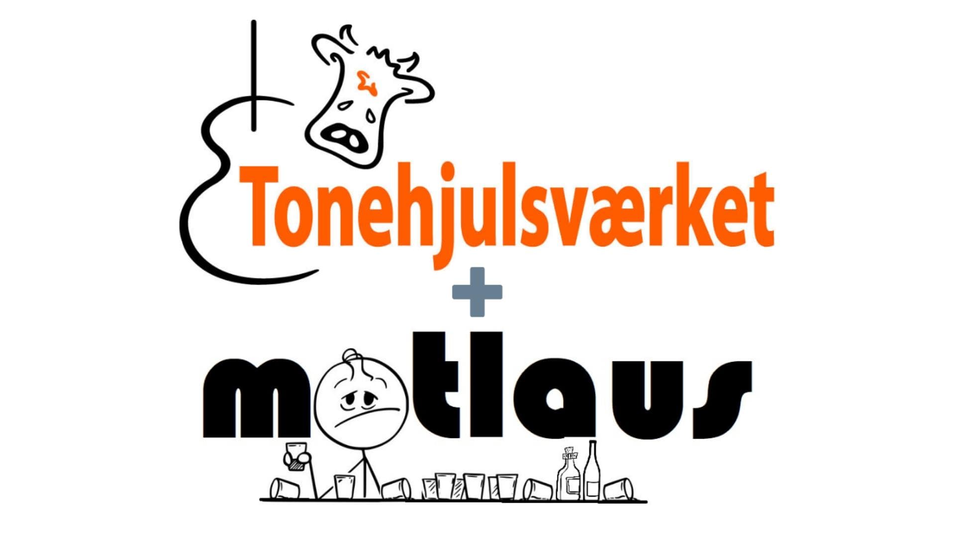 hvit plakat med orange og sort tekst