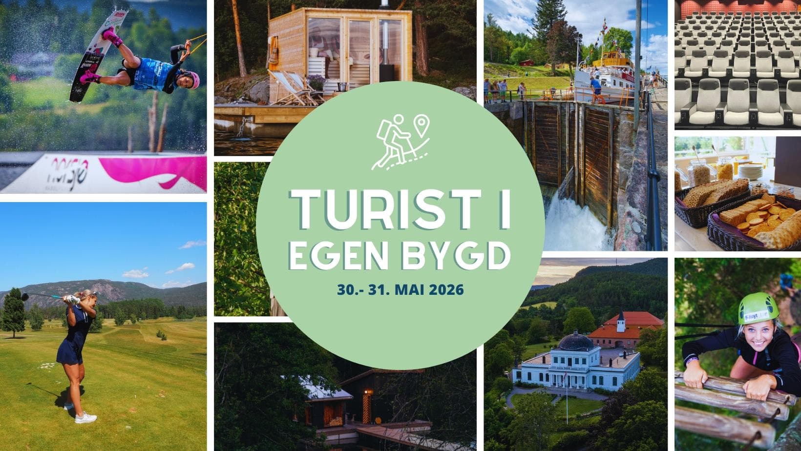 Plakat Turist i egen bygd 2026