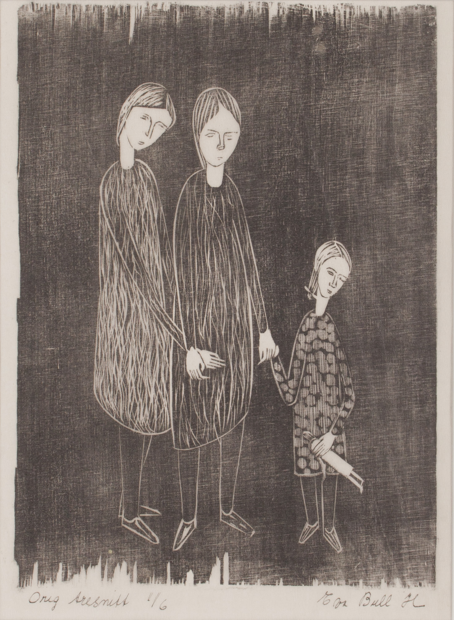 Allefire
ca 1948
24x19
Tresnitt