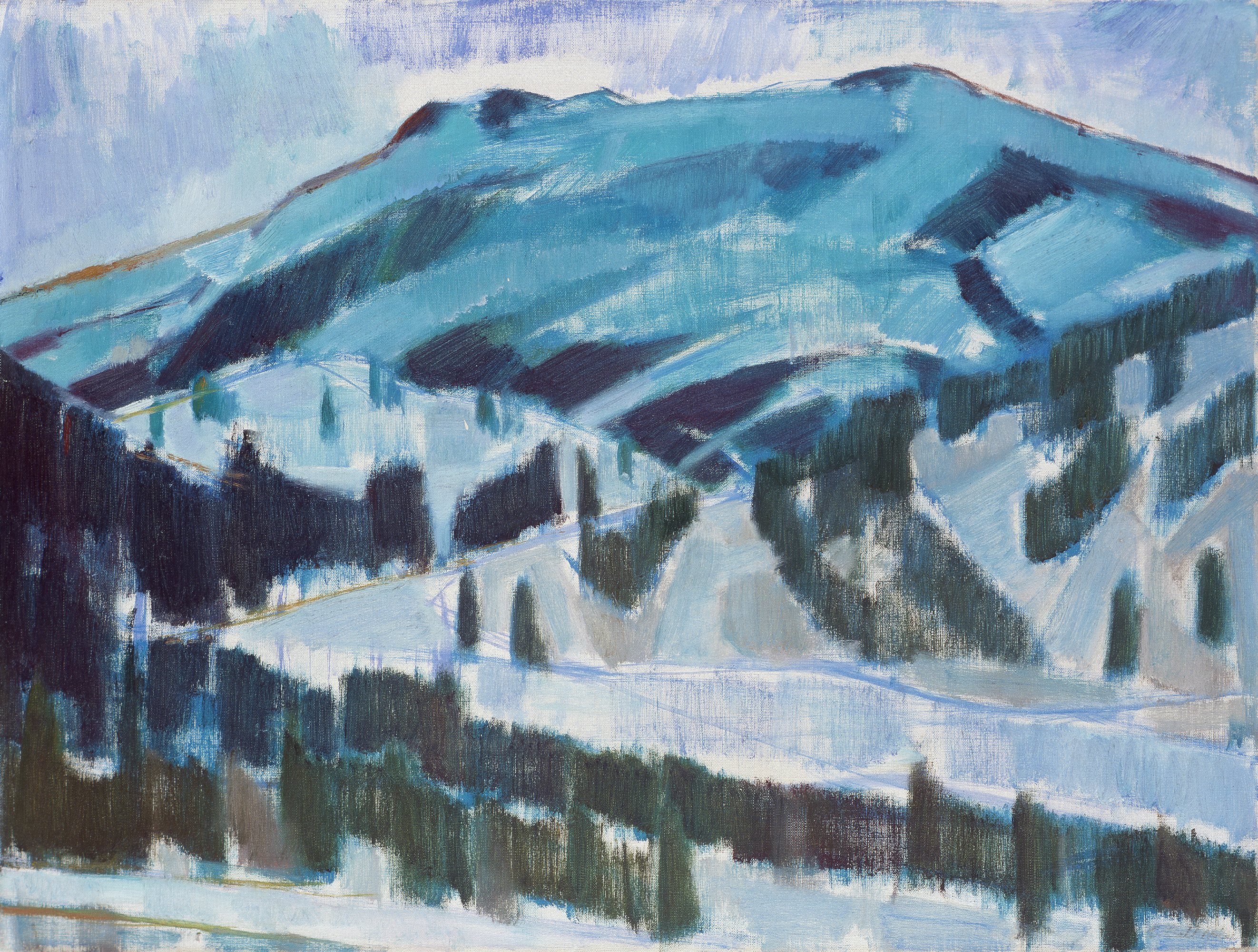 Grøntisfjell, Telemark 
ca 1959
47x62