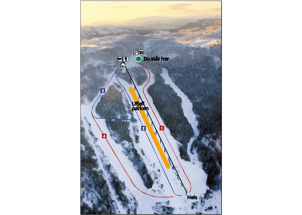 Kart-slalombakken Lifjell