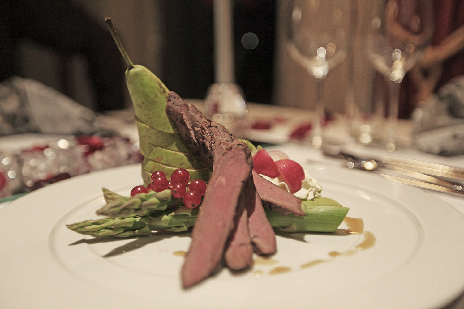 mat som serveres på Straand Hotel i Vrådal