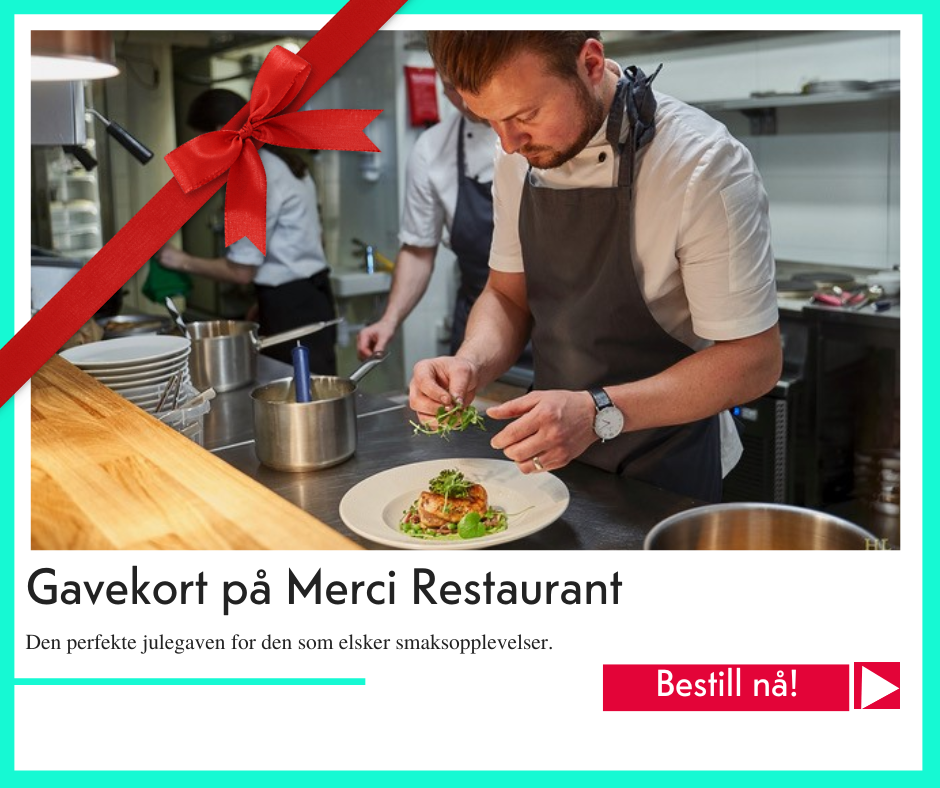 julegave fra Merci restaurant