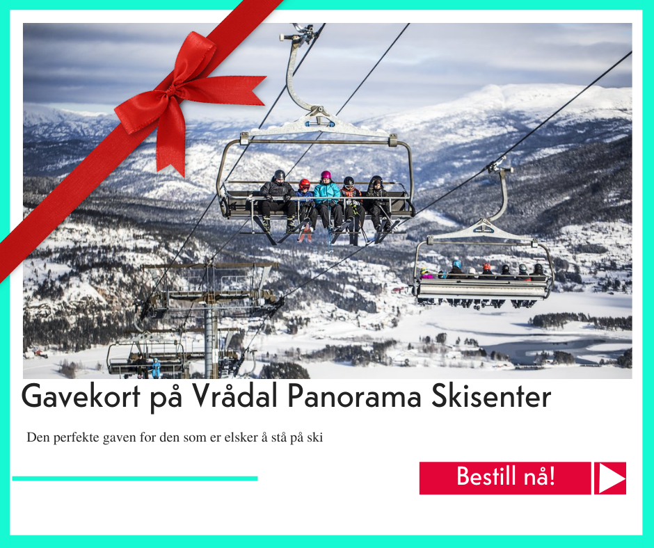 julegavetips Vrådal Panorama Skisenter