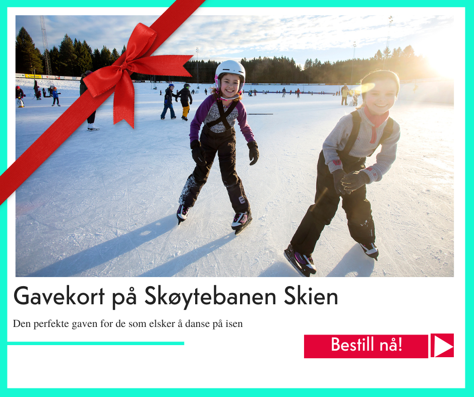 julegavetips skøytebanen Skien fritidspark