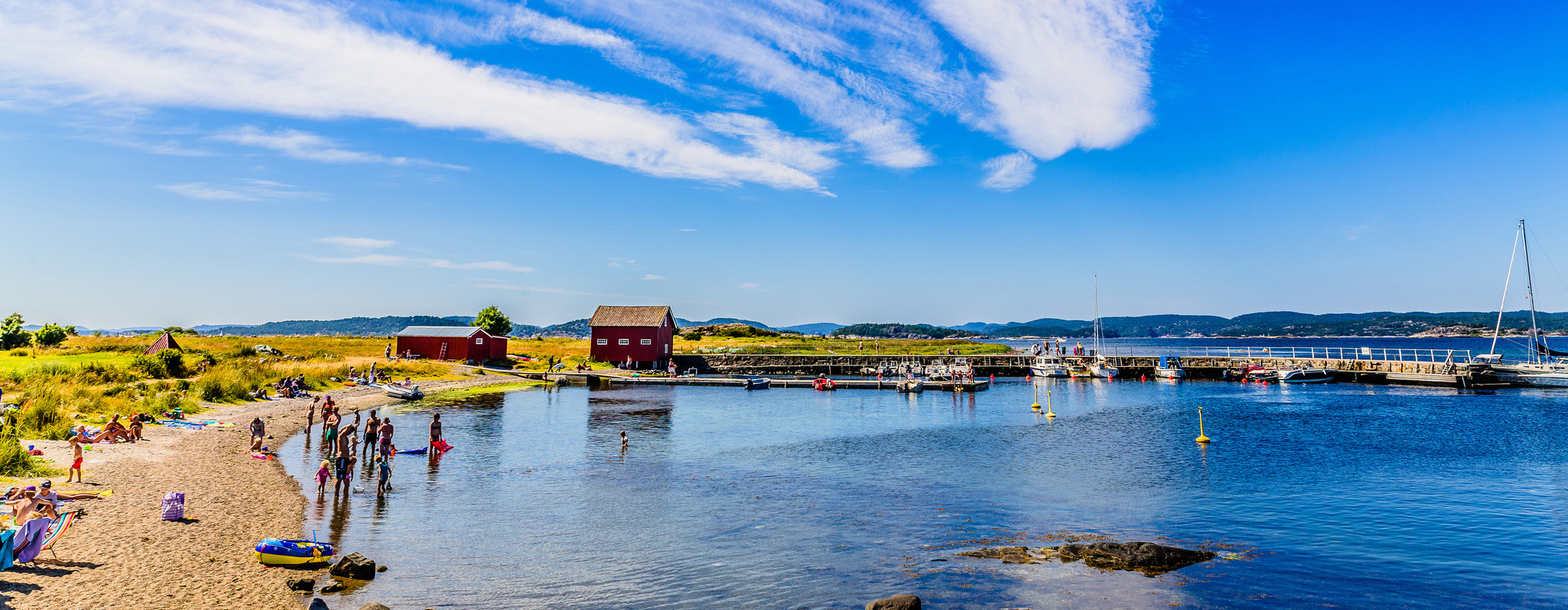 Stranda på Stråholmen