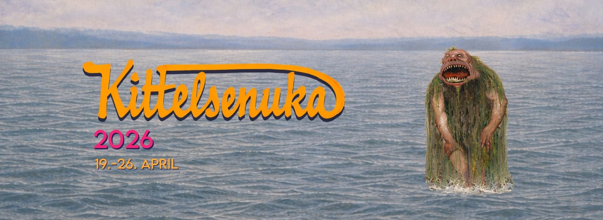 Kittelsenuka 2026 med sjøtrollet og hav
