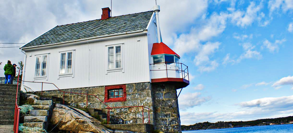 Strømtangen fyr i Kragerø