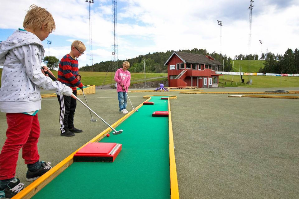 Minigolf i Skien fritidspark - Minigolf in Skien, Skien - Skien