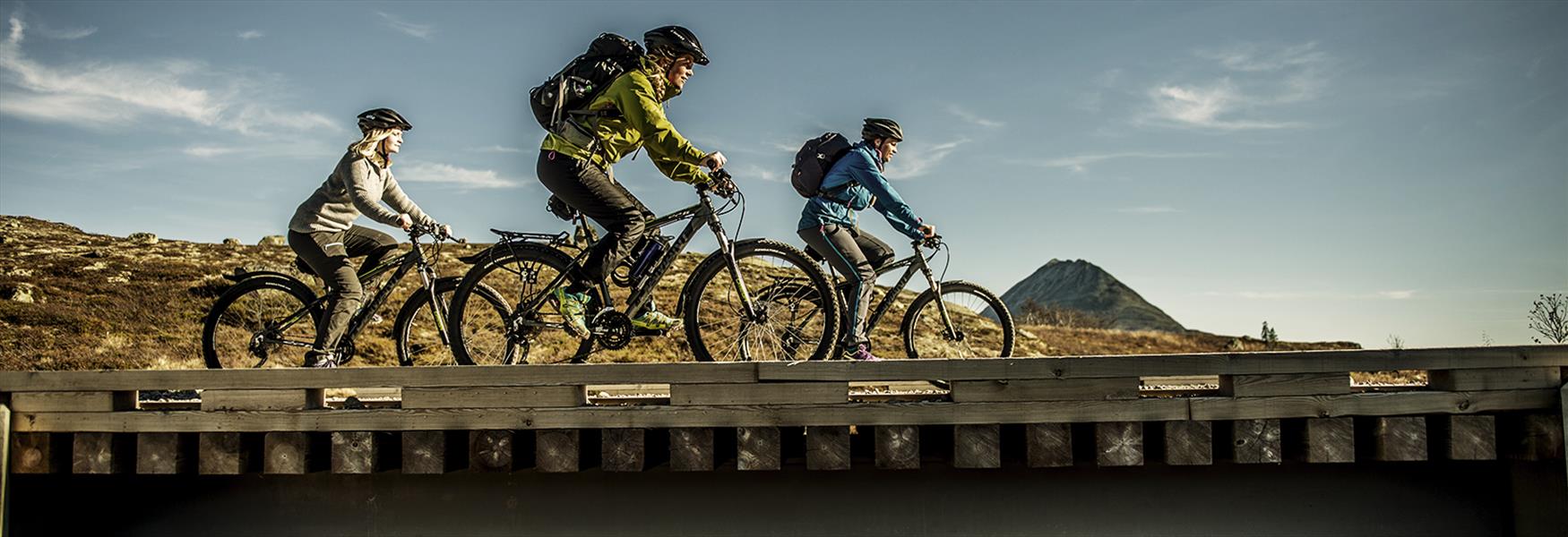 sykling på Hardangervidda