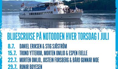 BLUESCRUISE MED MORTEN OMLID, JOSTEIN FORSBERG & BÅRD GUNNAR MOE