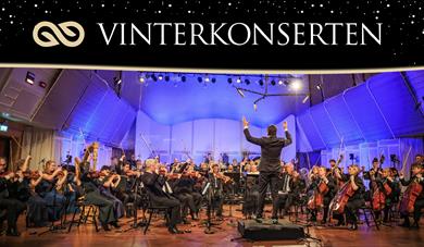 plakat til "Vinterkonserten"