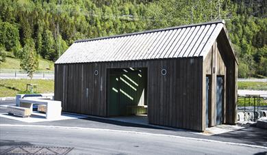 Rasteplass langs veien