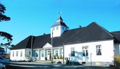 Fasde Langeund Bad, inngangsparti