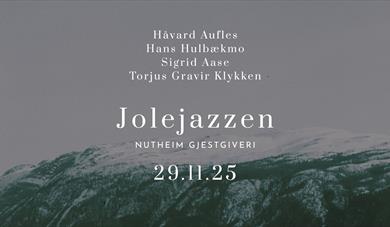 plakat til "Jolejazz på Nutheim"