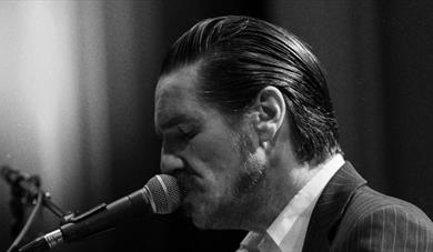 Konsert med Dag Vagle Wrightegaarden, John G Scene