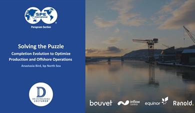 plakat til "SPE Porsgrunn DL Presentation & Dinner"