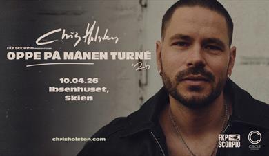 plakat til "Oppe på Månen Turné"