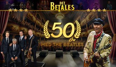 plakat til "Det Betales: 50 år med Det Betales"