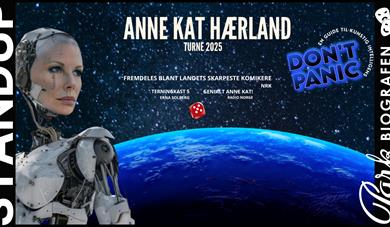 plakat til "Standup med Anne Kat Hærland