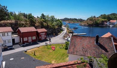 Havparadiset rett ved sjøen