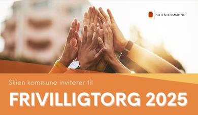 plakat til "Frivilligtorg 2025"