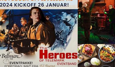 26. januar får du både deilig mexicansk mat (buffet), spennende foredrag og livlig festkonsert, på Notodden