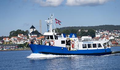 Løvøy fergen i Brevik
