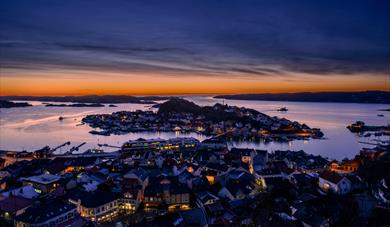 Utsikt over Kragerø fra Steinmann utstiktspunkt