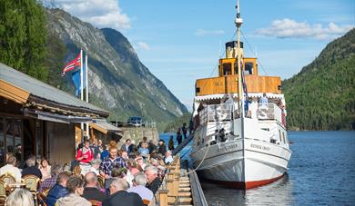 Lastein brygge på Dalen