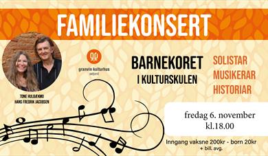Familiekonsert med Tone Hulbækmo og Seljord barnekor