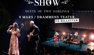 plakat til "The Johnny Cash and June Carter Show"