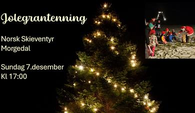Jolegrantenning ved Norsk Skieventyr