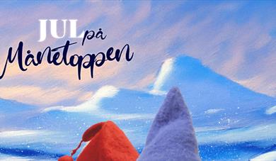 plakat til "Jul på månetoppen"
