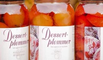Dessertplommer fra Valens Heimelaga