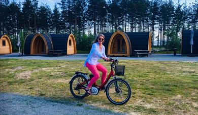 Pods på Bø Camping og hyttegrend