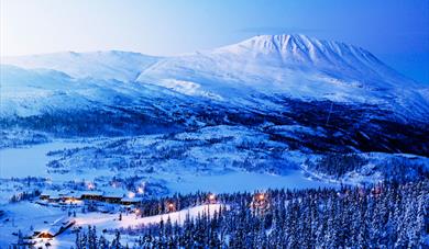 Gaustablikk Fjellresort ligger flott til ved Gausta skisenter og med utsikt til Gaustatoppen