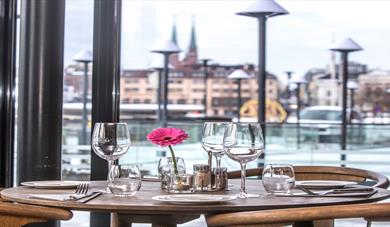 bord på Becks Brasserie Skien