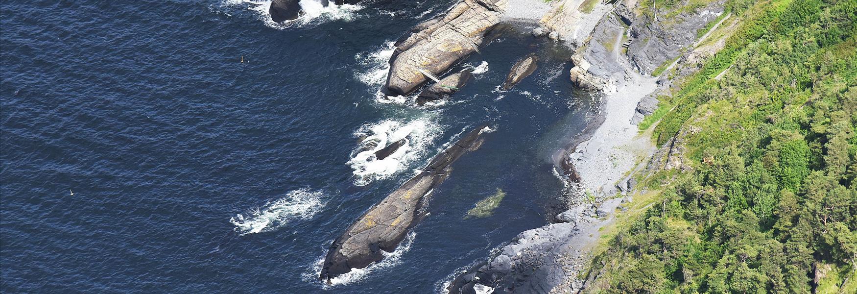 Steinvika, Geopark i Bamble