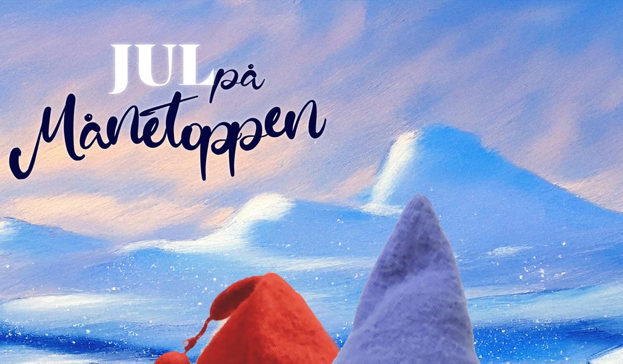 plakat til "Jul på månetoppen"