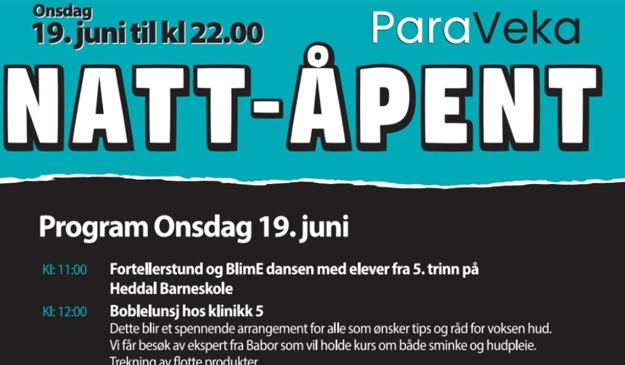 Nattåpent kl10-22.