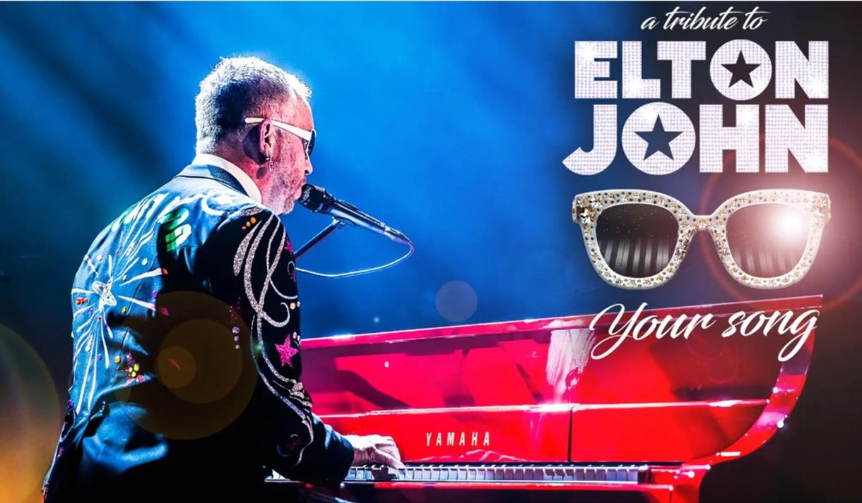 plakat til "a tribute to Elton John"