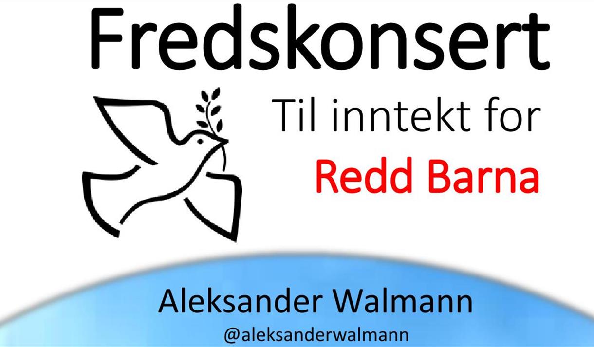 plakat til "Fredskonsert"