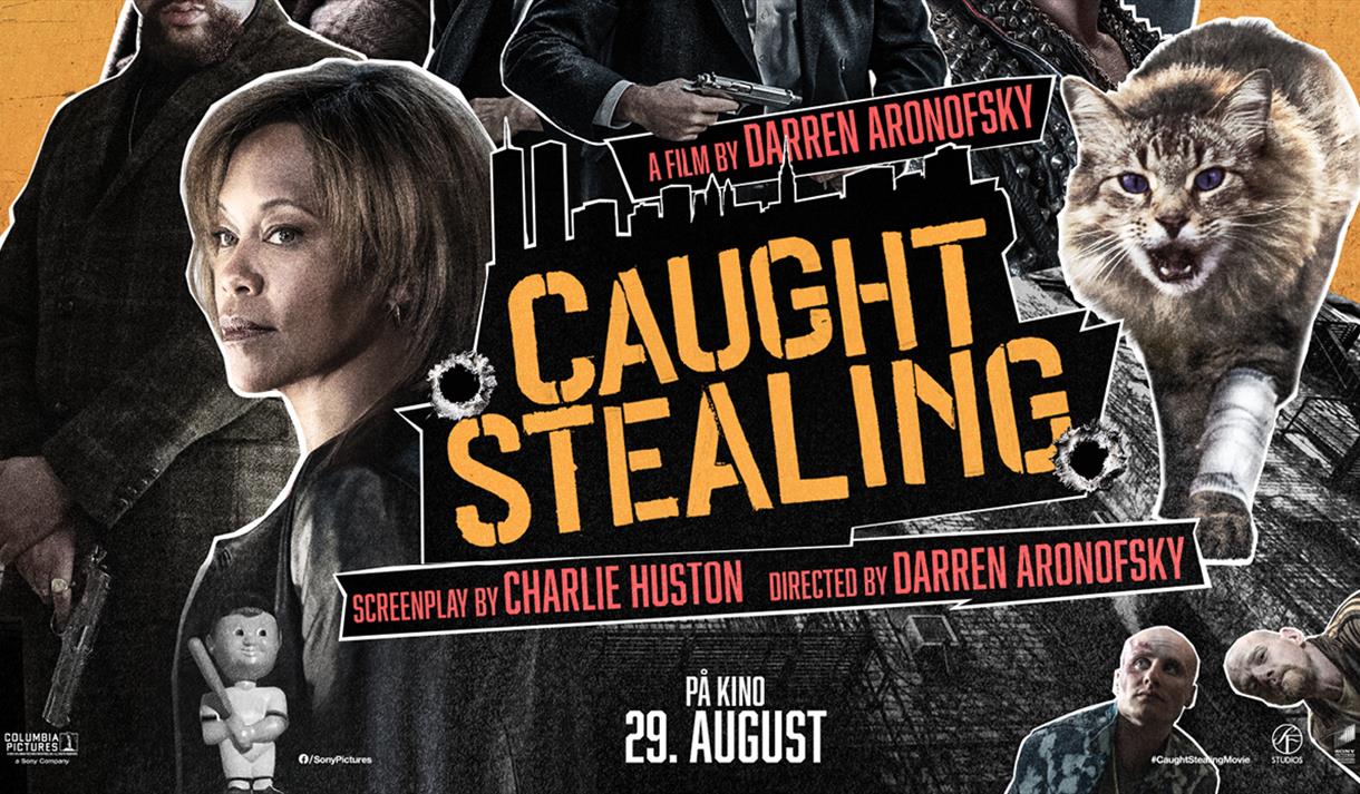Plakat til "Caught stealing"